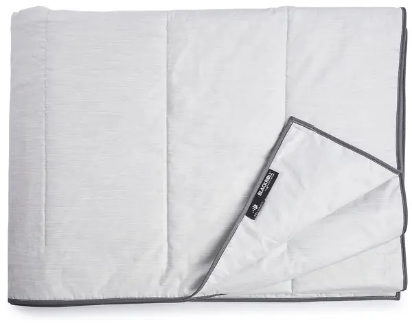 Pătură de recuperare Blackroll - Recovery Blanket Ultralite, 135 x 220 cm, alb
