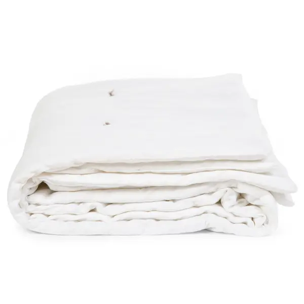 Patura matlasata Childhome 140x100 cm Jerse ecru