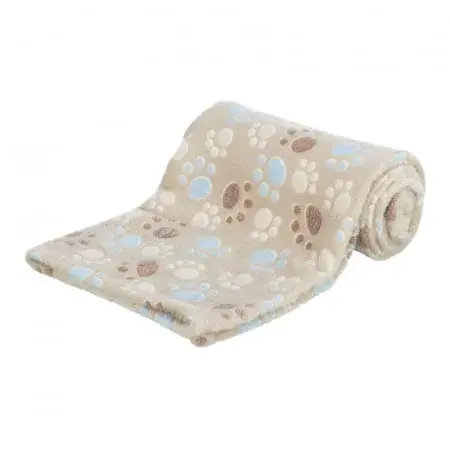 Patura pentru animalute Laslo gri bej 150 x 100 cm