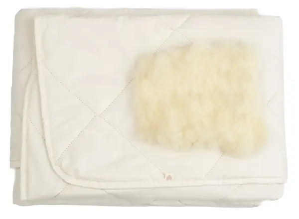 Pătură pentru copii din lână 100%. Cotton Hug - Îmbrățișarea mea de lână, 100-150 cm
