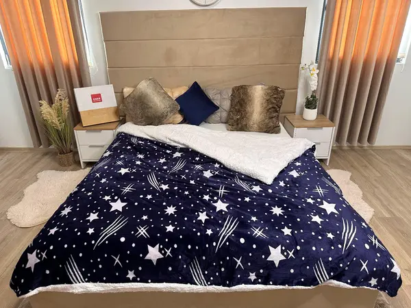 Patura Pufoasa Cocolino Cu Blanita 200x230 cm - MTB 08