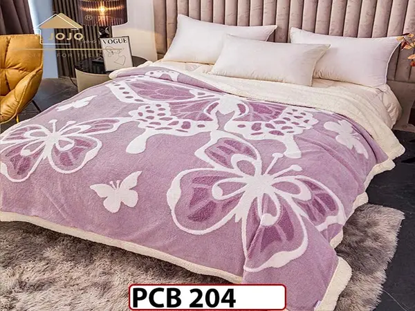 Patura Pufoasa Cocolino cu Blanita pentru pat dublu PCB 204