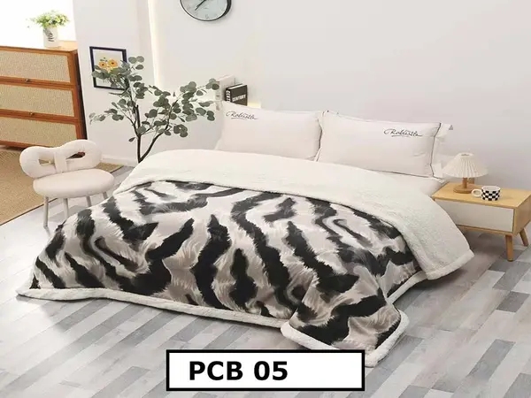 Patura Pufoasa Cocolino cu Blanita pentru pat dublu PCB05