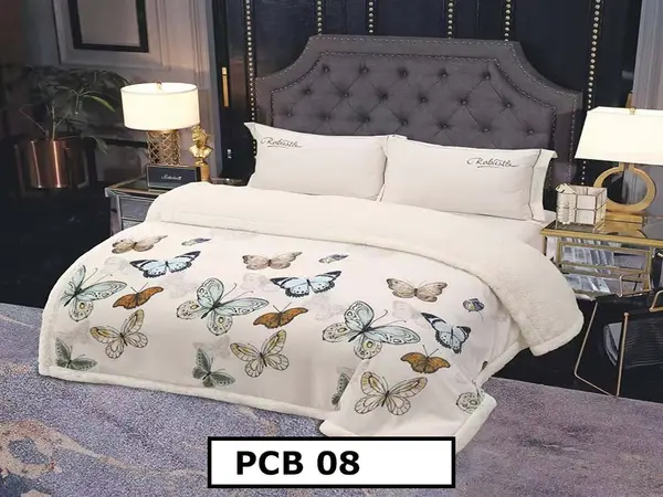 Patura Pufoasa Cocolino cu Blanita pentru pat dublu PCB08