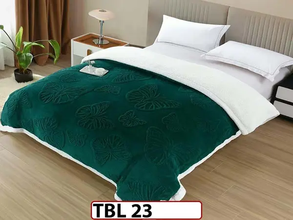 Patura Pufoasa Cocolino cu Blanita pentru pat dublu TBL23