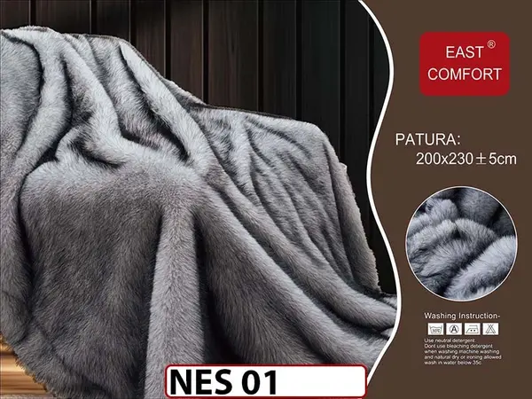 Patura Pufoasa din Blanita Artificiala de Nurca- NES 01