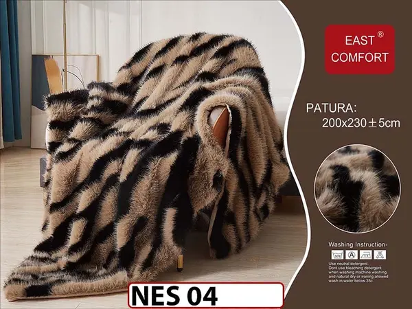 Patura Pufoasa din Blanita Artificiala de Nurca- NES 04