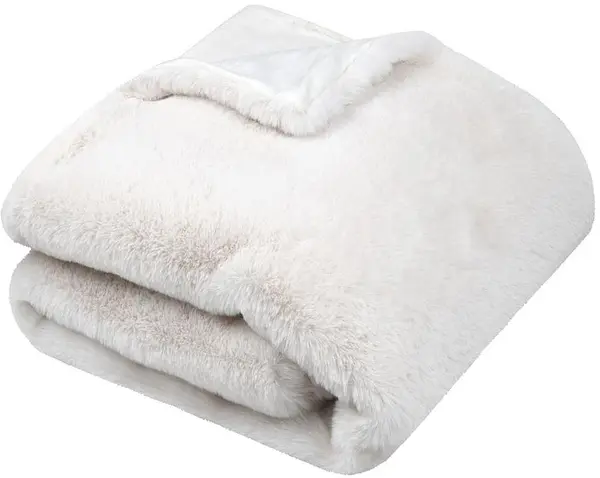 Pătură STOF – Bostan, 180 x 220 cm, Off-White