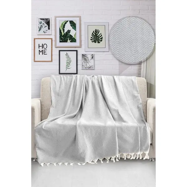 Patura Vanity, Gri deschis, 230x170 cm