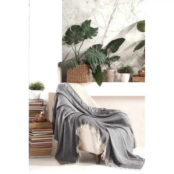Patura Vanity, Gri Inchis, 210x170 cm