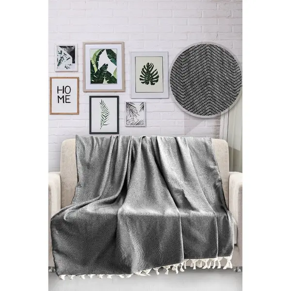 Patura Vanity, Negru, 230x170 cm