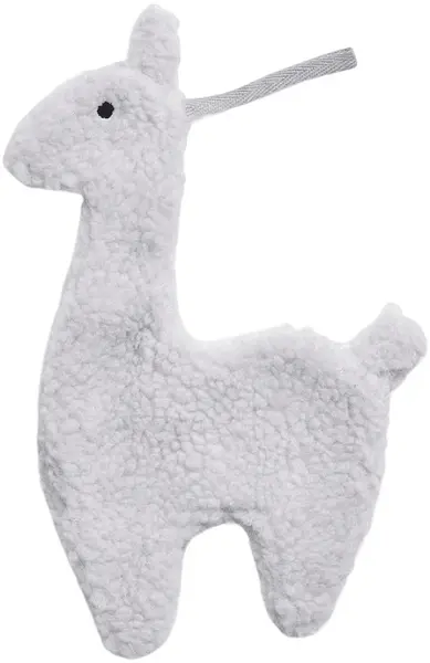 Păturică din pânză pentru suzete și îmbrățișări Jollein - Llama Grey