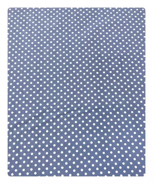 Paturica dubla de vara bebelusi DeLuxe 98x78 cm Buline pe albastru