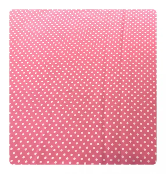 Paturica dubla de vara bebelusi DeLuxe 98x78 cm Buline pe roz