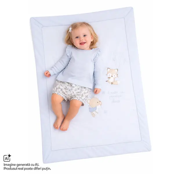 Paturica landou si husa Chicco, Albastru, 02048-70MFCI