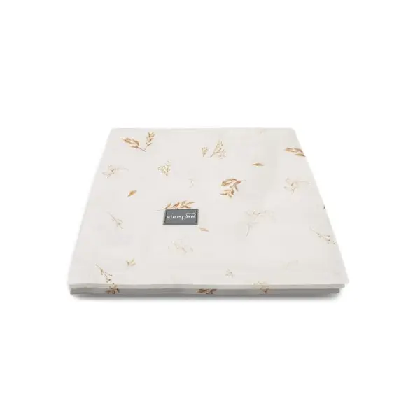 Paturica muselina din bambus 120x120 cm Boho Botanic Sleepee