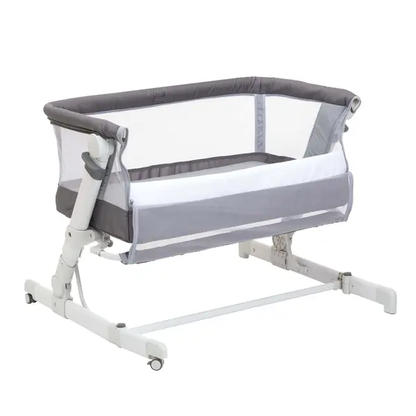 Patut atasabil Chicco Next2Me PopUp RESIGILAT, Atmoshpere(Gri), 0luni+