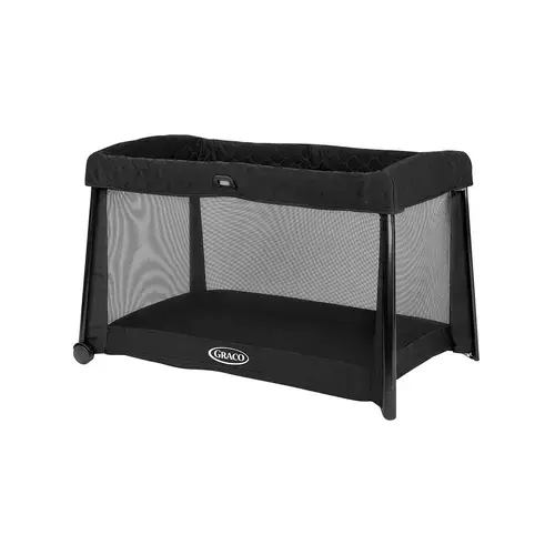 Patut de calatorie 3 in 1 Graco 9AW998MDNEU, transformabil in tarc FoldLite LX, 0 - 3 ani, Negru