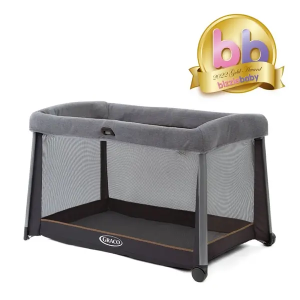 Patut Graco FoldLite Shadow pliabil, roti, geanta de transport
