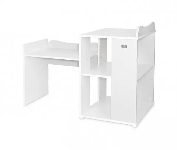 Patut modular multifunctional 5 configurari diferite 190 x 72 cm Multi White