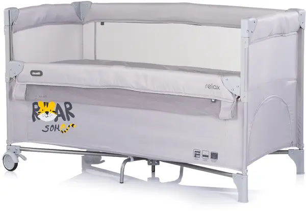 Patut pentru bebeluși Chipolino - Relax, tigru, platină