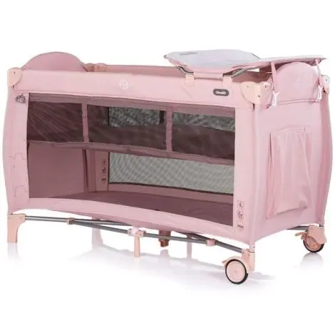 Patut pliabil Chipolino Bella powder pink