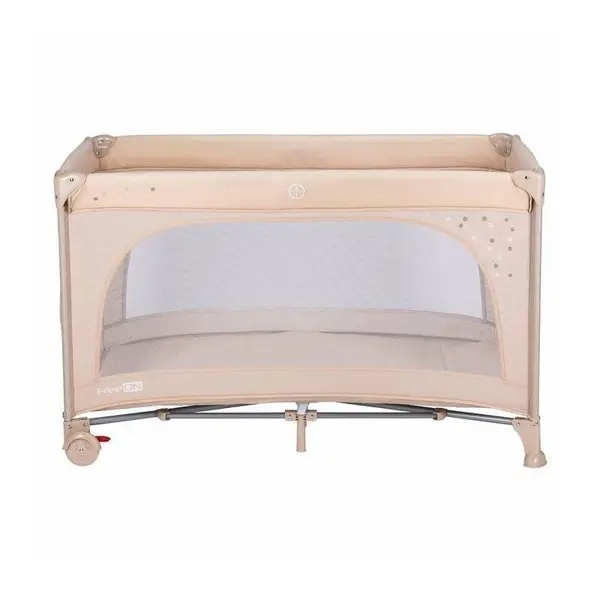 Patut pliabil cu un nivel 120x60 cm FreeON Nook Beige