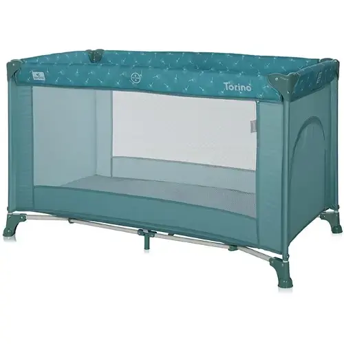 Patut Pliabil Lorelli Torino Arctic Floral, 1 Nivel, 0 - 3 ani