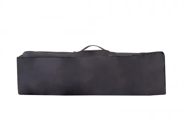 Patut pliabil multifunctional 2in1 Cangaroo SkyGlow Black cu 2 nivele,roti cu blocare,Usa de acces cu fermoar,laterala cu plasa de ventilatie,pliabil compact,2 inele de sustinere si saltea pliabila incluse