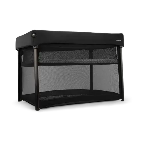 Patut pliabil Nuna Paal, 0 - 15kg (Negru)