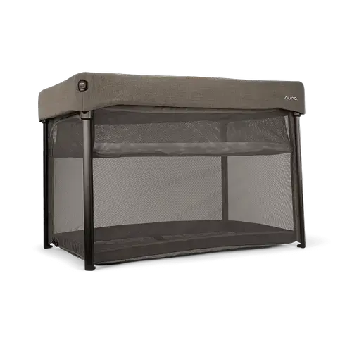 Patut pliabil Nuna Paal, 0 - 15kg (Negru/Gri)