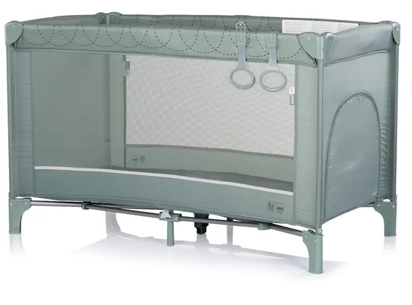 Pătuț portabil pentru bebeluși Chipolino - Capri, matcha