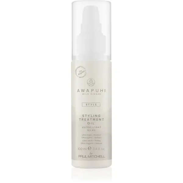 Paul Mitchell Awapuhi Wild Ginger Styling Treatment Oil ulei pentru regenerare pentru păr uscat și deteriorat 150 ml