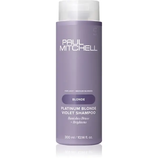 Paul Mitchell Blonde Platinum Blonde Violet Shampoo sampon violet pentru părul blond şi gri 300 ml