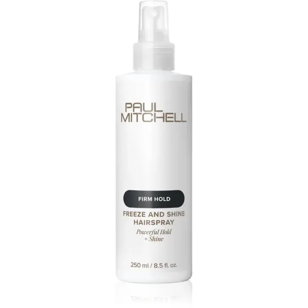 Paul Mitchell Firm Hold Freeze and Shine Hairspray fixativ pentru par aspru. 250 ml