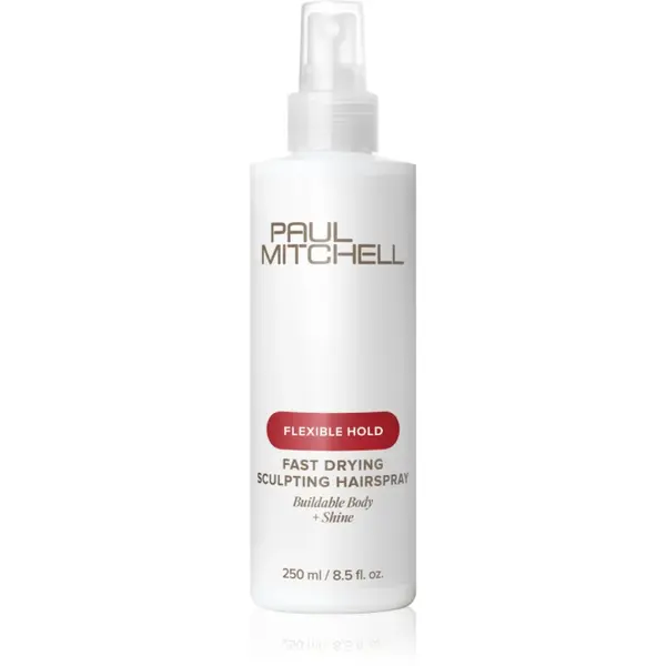 Paul Mitchell Flexible Hold Fast Drying Sculpting Hairspray fixativ pentru volum și strălucire 250 ml