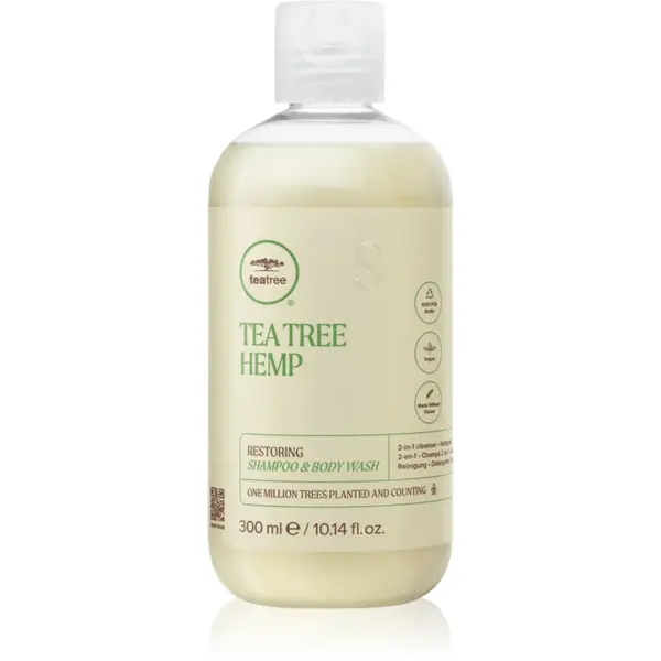 Paul Mitchell Tea Tree Hemp Restoring Shampoo & Body Wash gel de duș și șampon cu efect de hidratare 300 ml