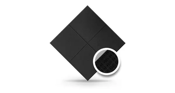 Pavele cauciuc alveolare pentru nisip 100x100x 3,5 cm