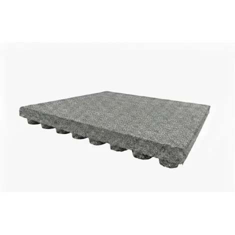 Pavele Cauciuc Cramponate 500X500X50 mm - Gri