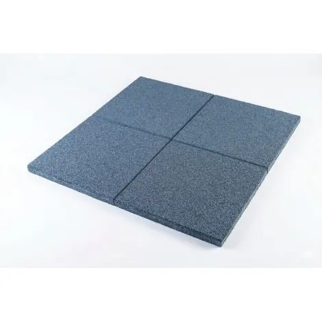 Pavele Cauciuc Plane 1000X1000X30 mm - Albastru