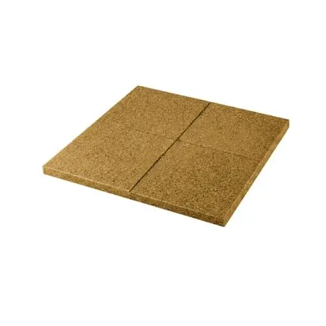 Pavele Cauciuc Plane 1000X1000X40 mm - Galben