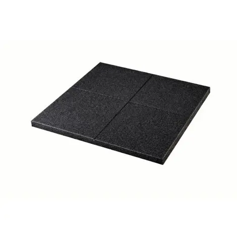 Pavele Cauciuc Plane 1000X1000X40 mm - Negru