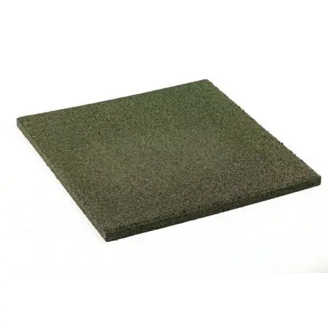 Pavele Cauciuc Plane 500X500X20 mm - Verde