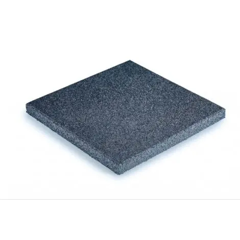 Pavele Cauciuc Plane 500X500X40 mm - Albastru