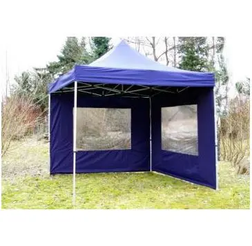 Pavilion pliabil PROFI 3x3 m alb - 2 pereti