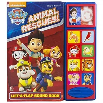 Paw Patrol Lift A Flap Sound Book, Hardback/***