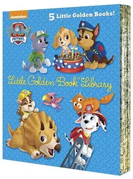 Paw Patrol Little Golden Book Library (Paw Patrol), Hardcover/***
