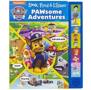Paw Patrol Look Find & Listen Sound Book, Hardback/***