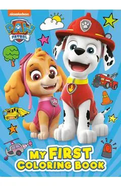 Paw Patrol: My First Coloring Book (Paw Patrol) - Golden Books