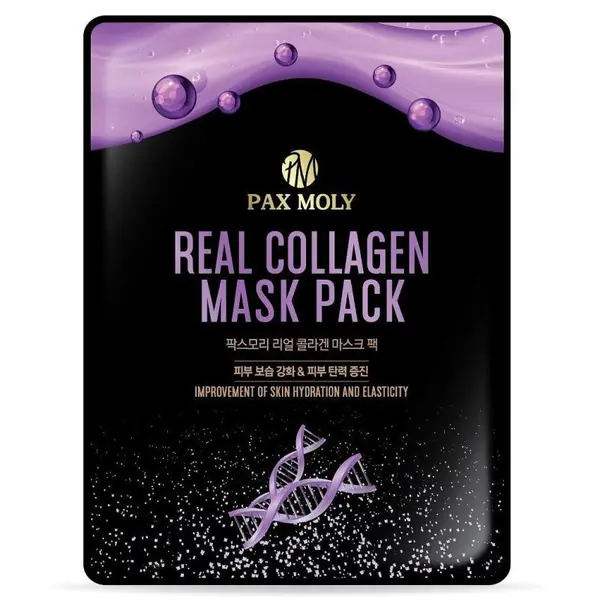 PaxMoly Real Collagen Mask Pack Mască facială cu colagen Volum 25 ml